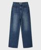 FALLETT Straight Denim Pants Blue