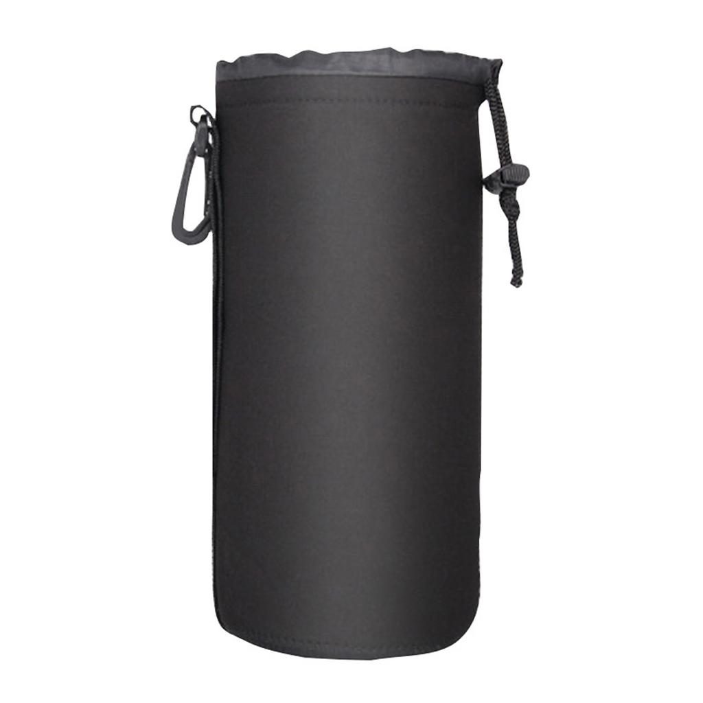 Pouzdro na objektiv, Černé Silné Neoprenové Velké Pouzdro na objektiv fotoaparátu, Čtyři Velikosti Pro Velké DSLR