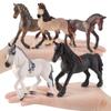 Simulation Animal Model Andalusian Mare Solid Arabian Mare Static Ornament Toy