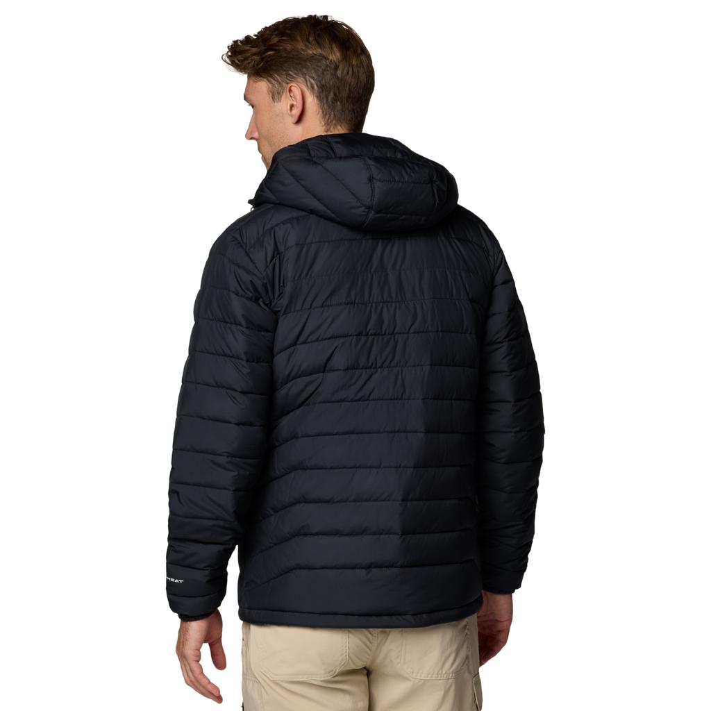 Columbia Powder Lite II Hooded Jacket, Mens black Jacket