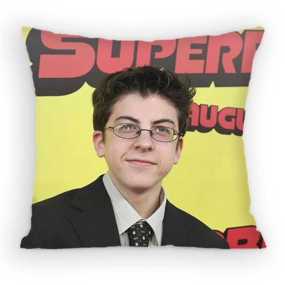 MMclovin Movie SSuperbad Pillow Case Antidustmite Pillowcase Invisible zipper silky short plush Sofa cushion cover