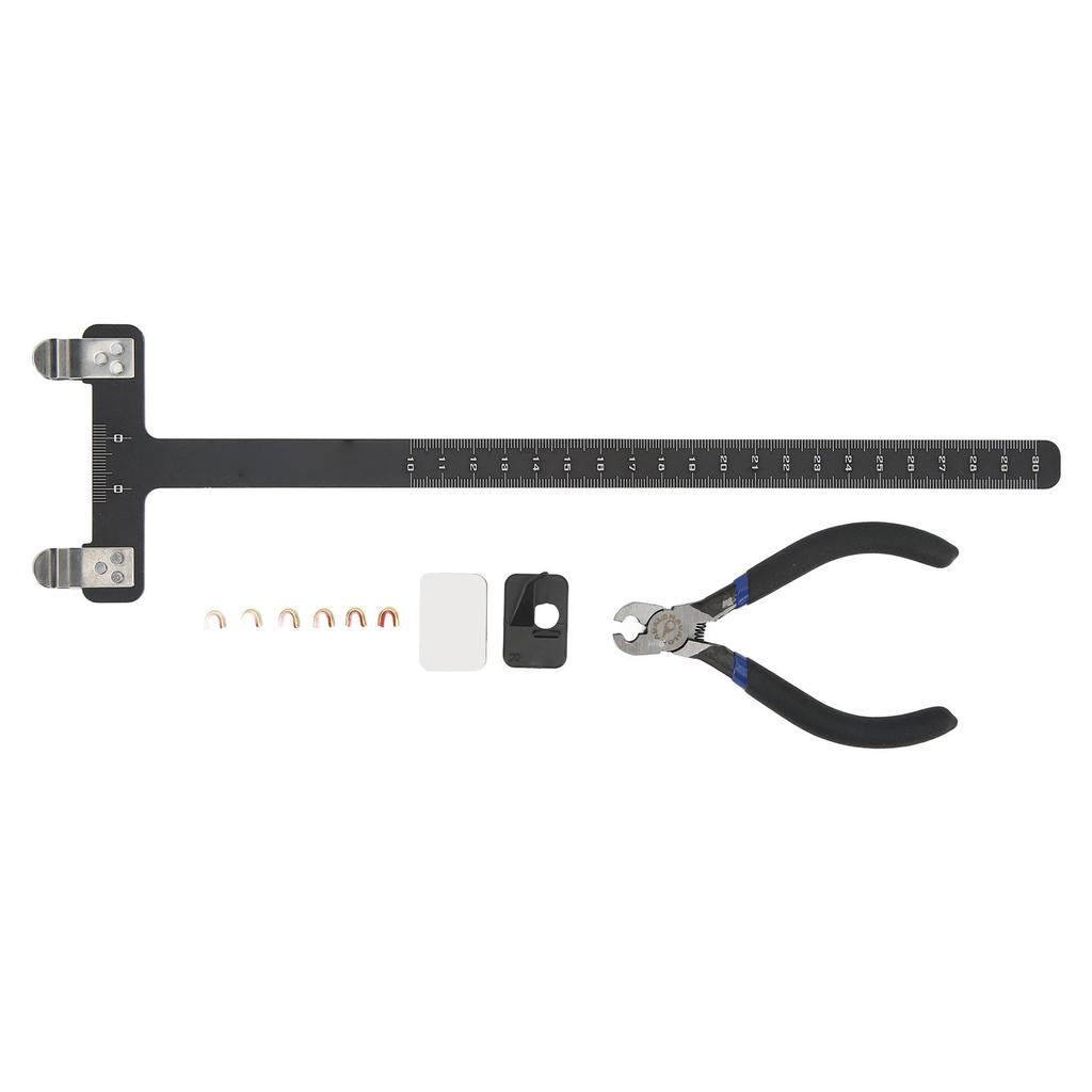 Archery Tuning Tool Kit Recurve Bow T Square Bow Ruler Arrow Nocking Points Practical Aluminium Alloy