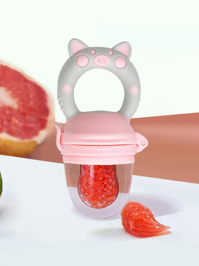 1 Pcs Baby Fruit Feeder Newborn Pacifier Fruit Food Feeding Cute Shape Baby Reborn Silicone Pacifiers For Babies Baby Toys