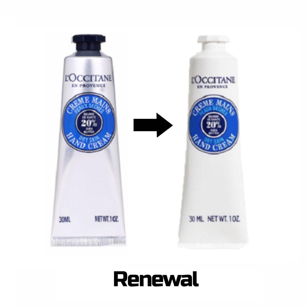 L'OCCITANE Sheabutter Handcreme für trockene Haut, 30 ml