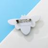 New Acrylic Cute Bee Brooches For Women Small Fashion Insect Pin Cartoon Design Suit Shirt Accessories High Quality