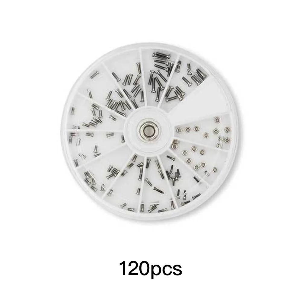 

120/1000Pcs EyeGlasses Sunglass Repairing Tool Screws Nuts M1 M1.2 M1.4 M1.6 For Watches Glasswear Phone Tornillos