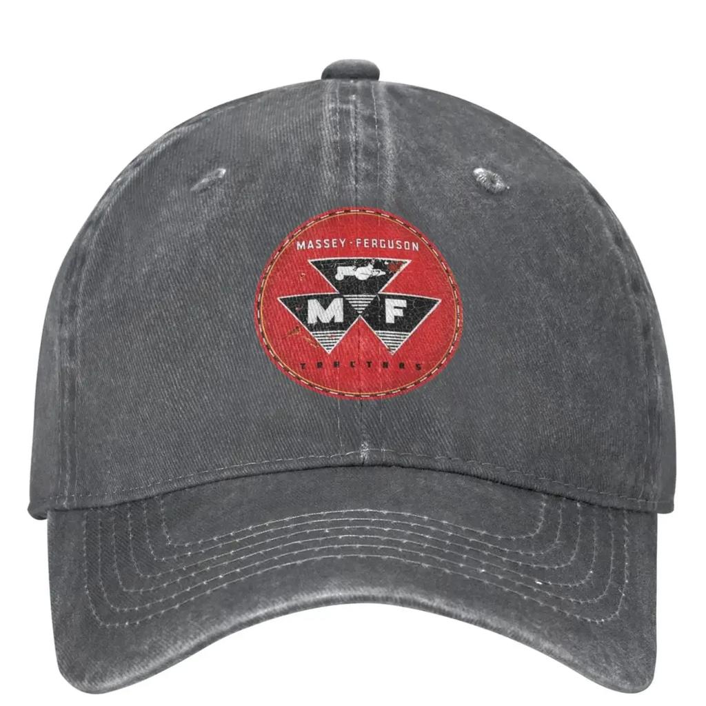Tractor Agriculture Logo Baseball Cap Massey Ferguson Outdoor Sun Trucker Dad Hat Unisex Unisex Street Style Designer Baseball Caps