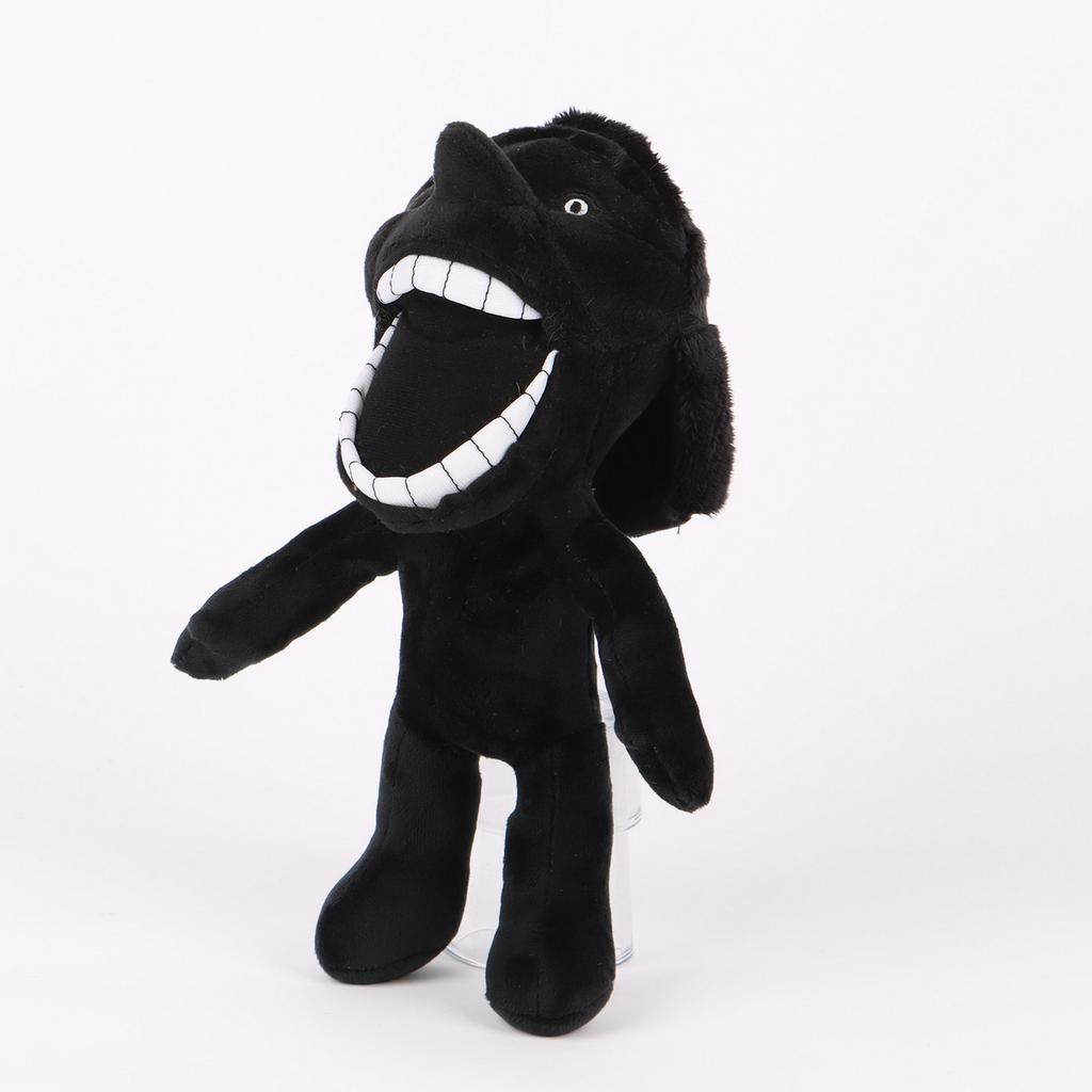 Foundation Black Monster Plush Doll Soft Short Plush Toy For Fans And Collectors