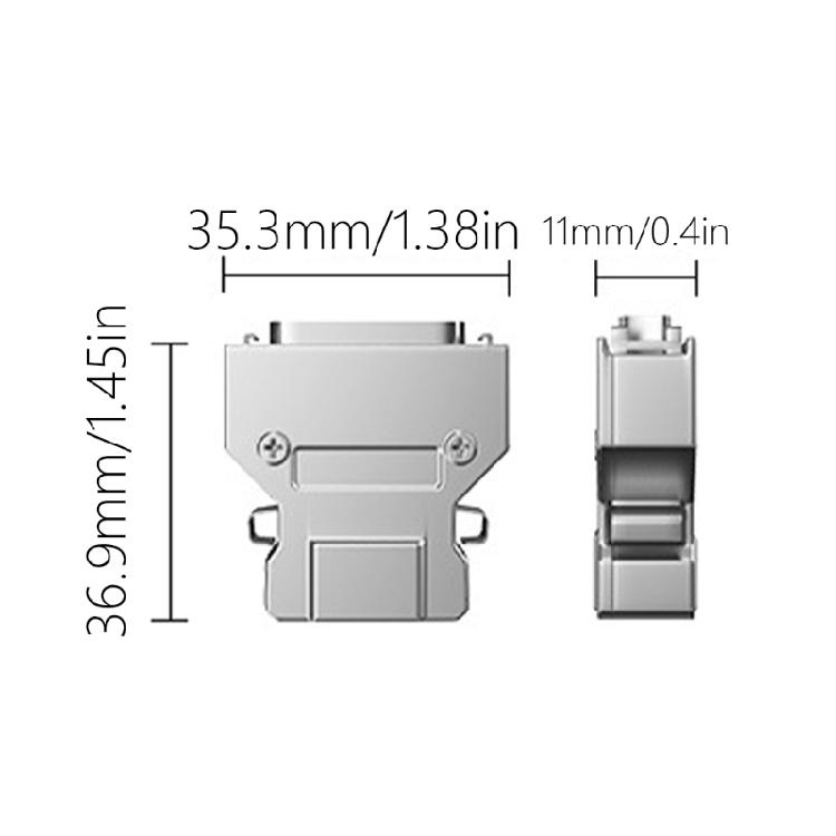 Universal SCSI Solder Female Connectors CN14P to 68P, Sturdy Metal Enclosure Enhances Durability