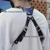 Vintage Men's Leather Crossbody Bag - Adjustable, Multifunctional, Outdoor Phone and Small Essentials Bag