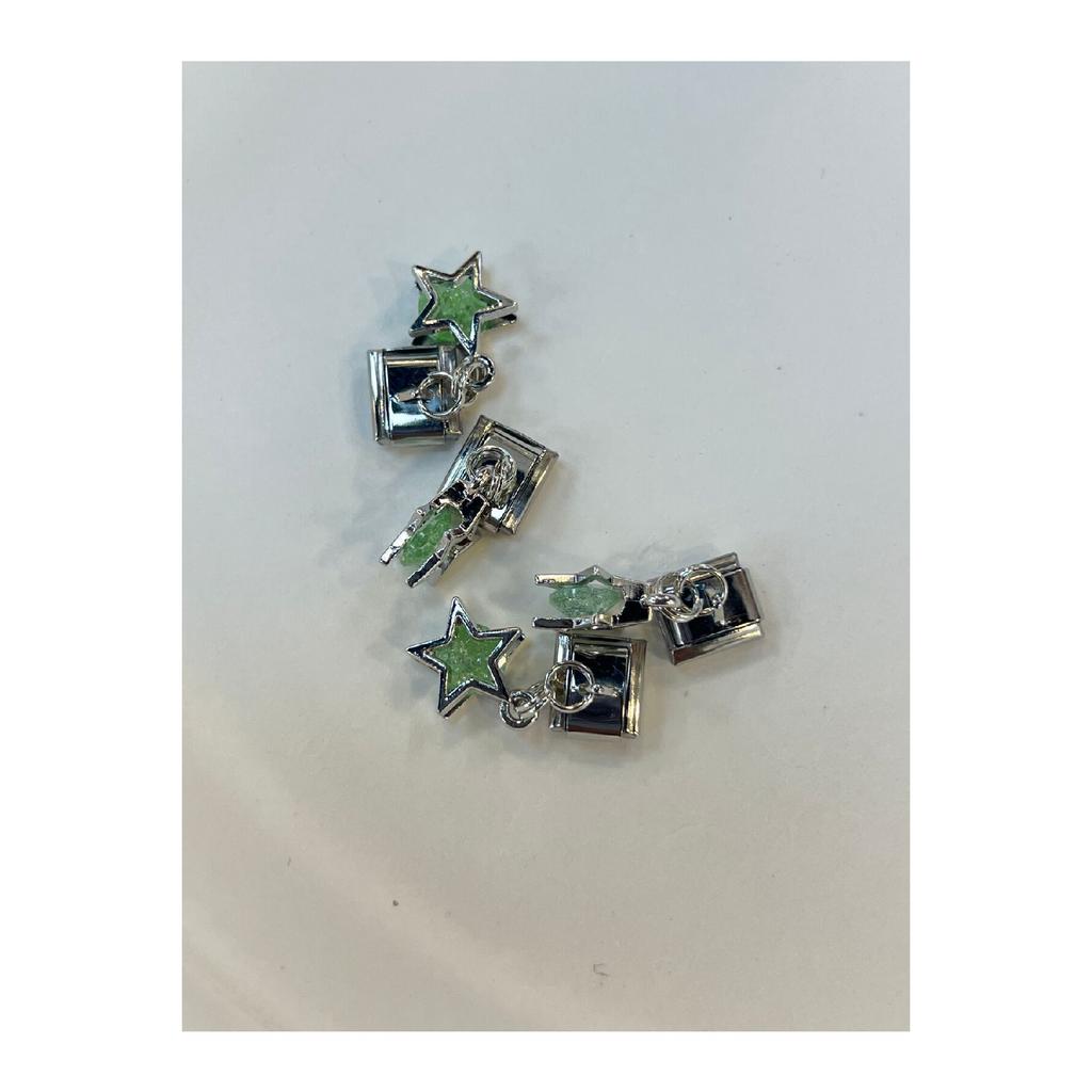 Nomi 1 Piece Italian Charm With Starry Geometric Pattern