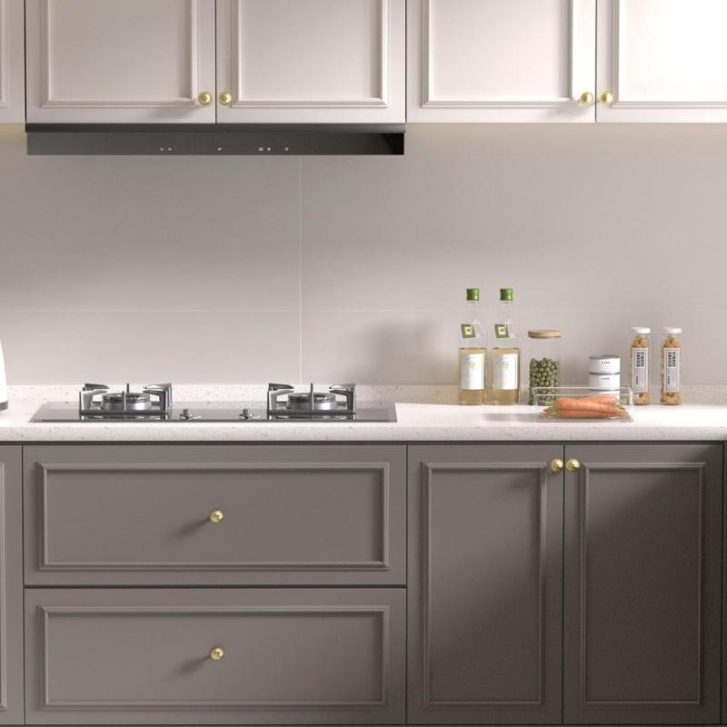 2Pcs Cabinet Pull Brass Dressers Knob Round Stripe Drawer Door Pulls Handles Kitchen Bedroom Furniture Hardware