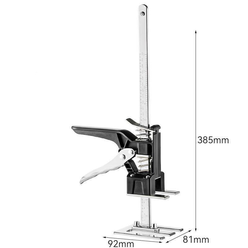 Xiaomi İş Tasarrufu Sağlayan Kol Kriko Asansör 12 İnç Alçıpan Kaldırıcı Duvar Karosu Yerleştirici 0-145 mm Yükseklik Ayarlayıcı Çok Fonksiyonlu Dolap Kriko Tahta