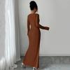 Long Sleeve Plus Size Knitted Vintage New In Dresses for Women Casual  Spring Autumn Pencil Dress