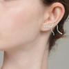 Stylish Copper Bowknot Drop Earrings Fashion Accessory Ideal for Enhancing Outfits at Various Event