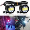 Car Eagle Eye Mirror Lights DRL Backup Bulbs Auto Motor Led Turn Signal Reverse Parking Brake Trunk Lamping Daylight Waterproof Dome Lights 6