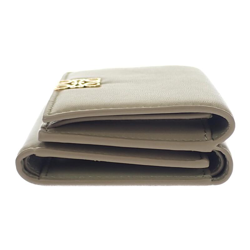 Loewe C821TR2X10 Tri-fold Wallet Eucalyptus Green Women