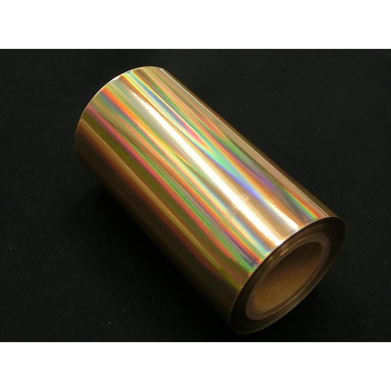 

Фольга Murata с золотым листом и блеском Для машин с «сверкающей» фольгой для тиснения голограммой горячего тиснения (золото/простой) [Для кожевенного ремесла/натуральной кожи/кожи]