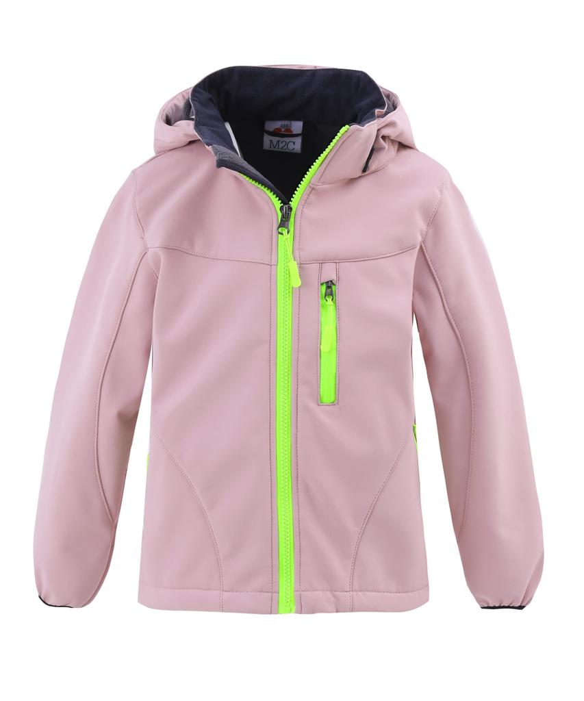 M2C Windbreaker Perfect for Hiking and Outdoor Cherry Blossom Size 160 Kids' Jacket, Spring/Summer Outerwear, Fleece-Lined, Water-Repellent,