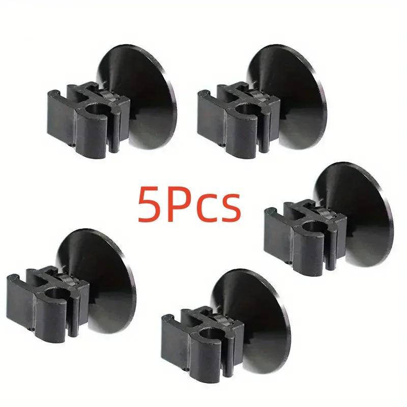 5PcsAquarium fixed suction cup oxygen tube power line clip filter wire organizer double headed double card