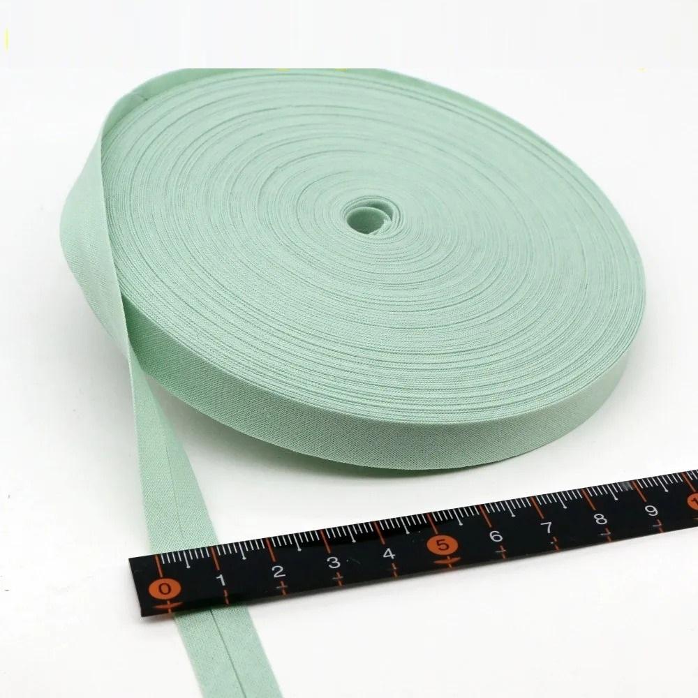 12mm(1/2") Narrow Ironed Single Folded Cotton Solid Color Bias Binding Tape Diy Ribbon Garment Quilt Craft Sewing Accessories