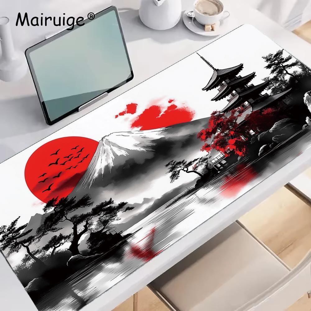 Mouse Mount Fuji Pad Mouse Pad Offices Accessories Extended Pad Gaming Desk Interior Setup Mouse Mat Office Mats  Desk Gadgets