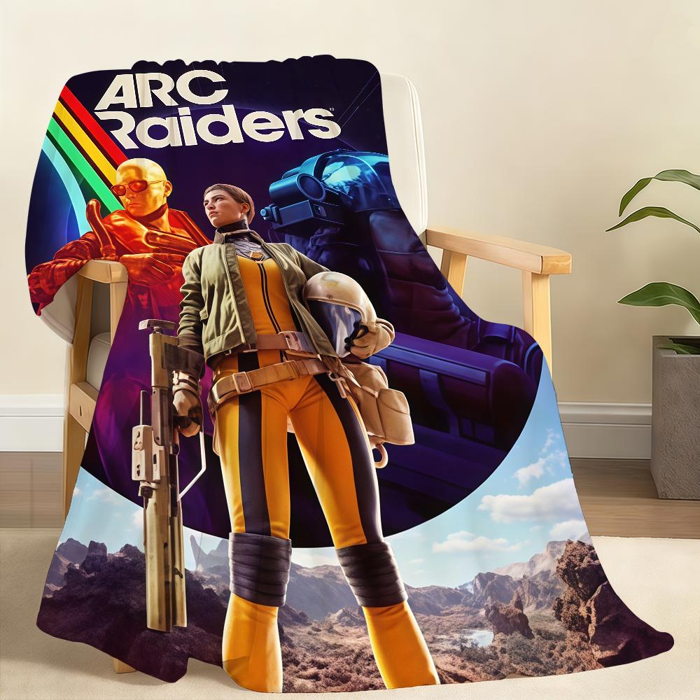 Hot New Game A Arc R RaidersS Blanket Soft Throw Blanket for Home Bedroom Bed Sofa Picnic Travel Office Rest Cover Blanket Gift
