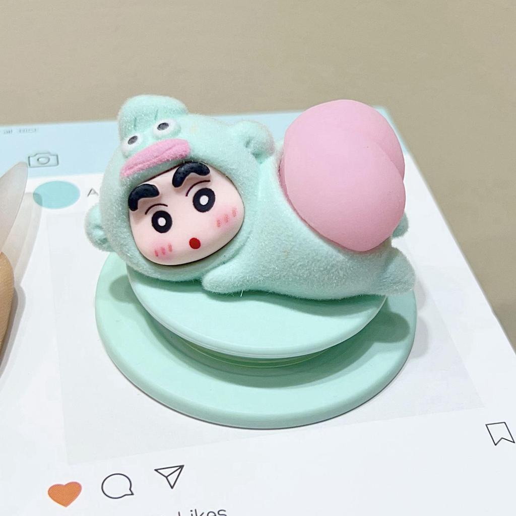 Xiaoxin Flocked Retractable Rotating Cartoon Phone Holder