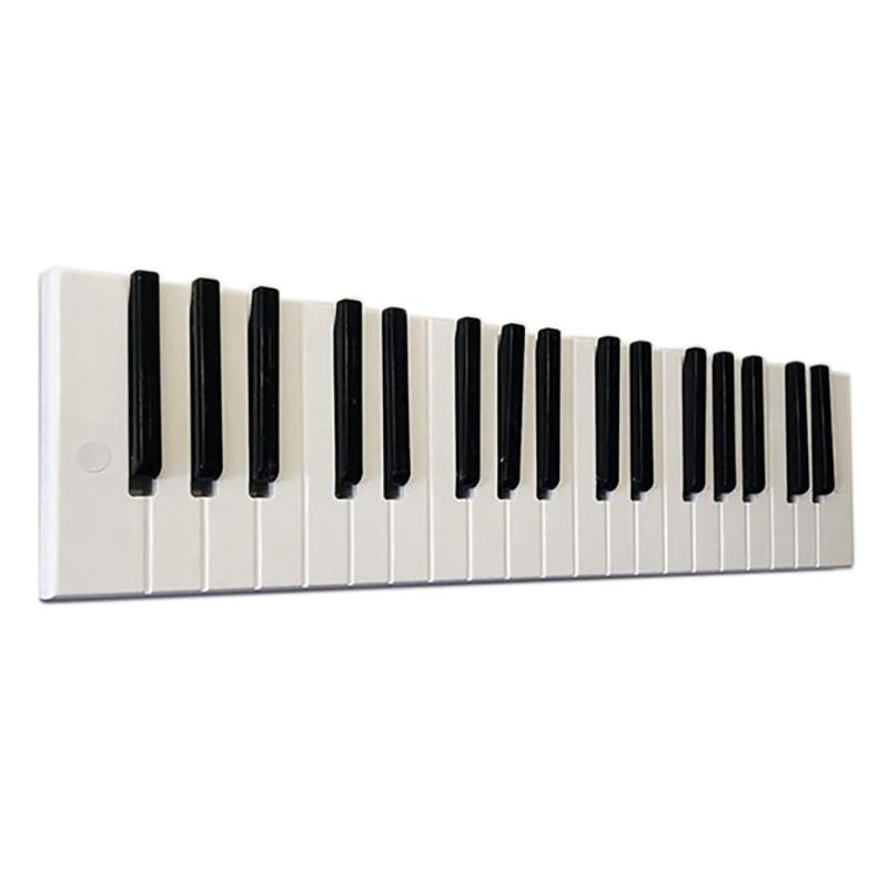 39Cm Coat Racks Piano Keys Wall Mounted Coat Hook Hanger Wall Decoration For Home Kitchen Cute Room Wall Decor Wall Art Gifts