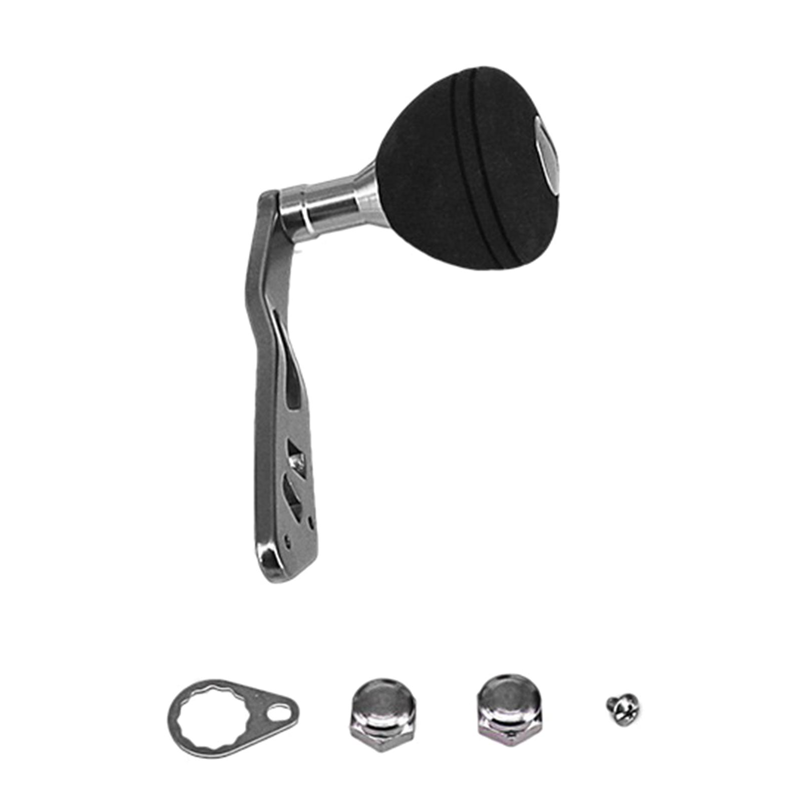 

Single Fishing Reel Handle Knob Metal Rotating Fishing Reel Handles Baitcasting Reel Power Handle Fishing Reel Accessory