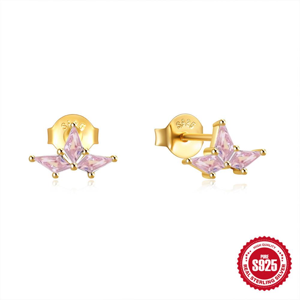 

Серьги-клипсы из стерлингового серебра 925 пробы, личностные, с бриллиантами «кошачий глаз», цветные, супер бессмертные циркониевые серьги-пусеты 925 Silver