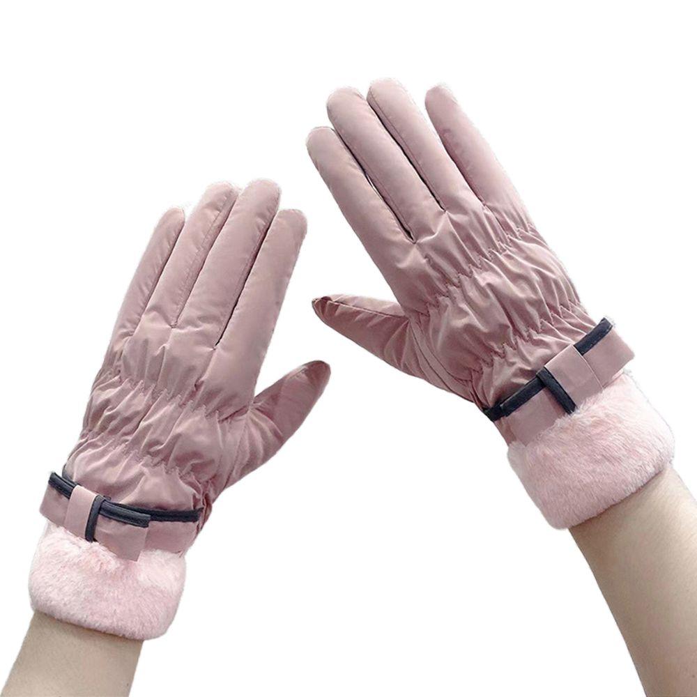 Snow Ski Gloves Waterproof Full Finger Gloves Protective Mittens Anti-skid Mittens Cycling Gloves