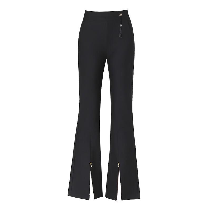 Women's High-Waisted Straight-Leg Casual Pants