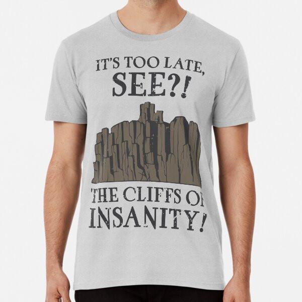 DE KLIPPEN VAN WAANZIN! T-shirt S-5XL Beste T-shirt