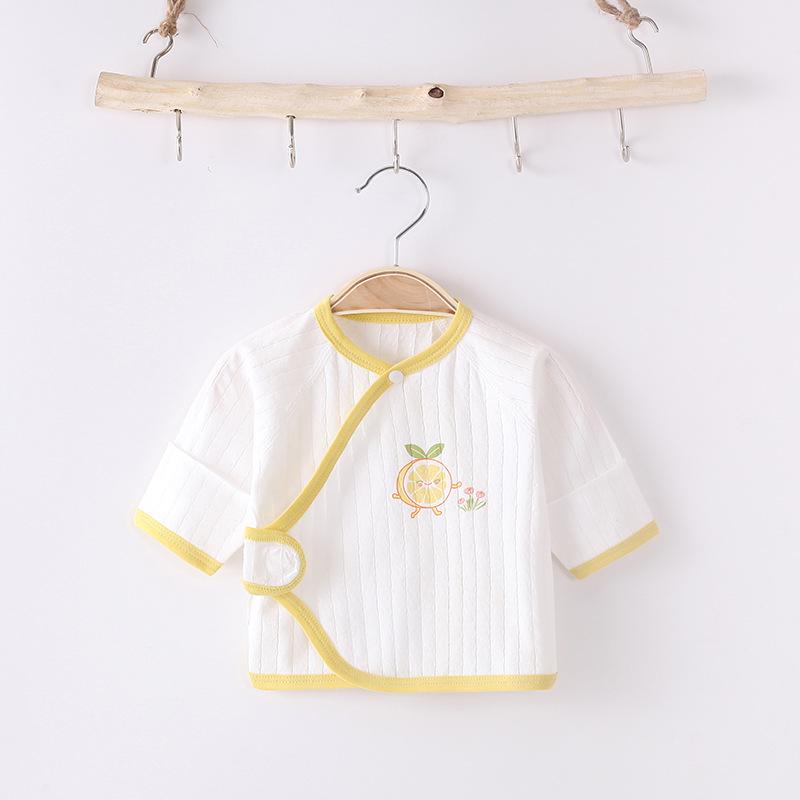 

Ультратонкий пижамный комплект из чистого хлопка для новорожденных, костюм монаха для малышей на лето 52 cm