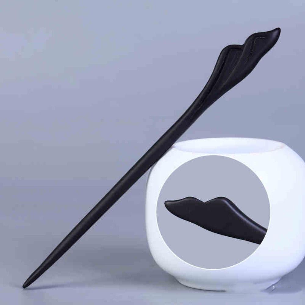 Wooden Chinese Style Hairpin Wood Hanfu Headwear Classical Sandalwood Hair Stick Girls