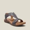Sandali da donna con supporto per arco plantare piatto e massaggio, con velcro: Ciabatte da Spiaggia Casual