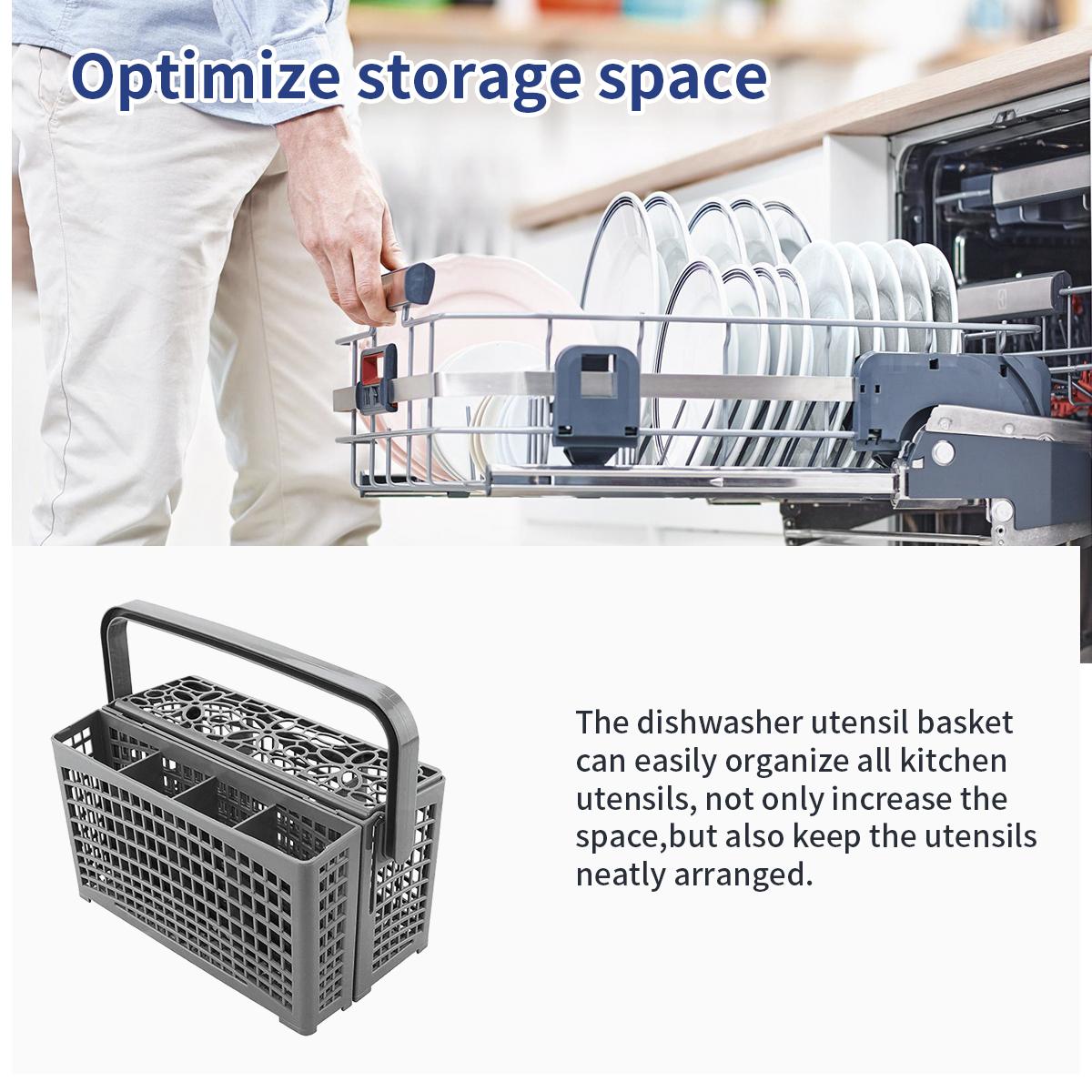 Корзина для столовых приборов для посудомоечной машины Maytag Kenmore Whirlpool — фото 7