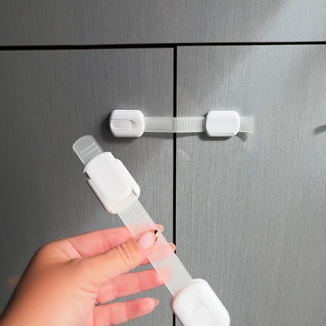 Child Safety Anti-Open Lock for Drawers, Cabinets, and Refrigerators
