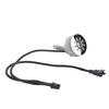 Bathtub Air Nozzle Easy To Install Plastic 6 Hole RGB Bathtub Air Bubble Nozzle for SPA Accessory