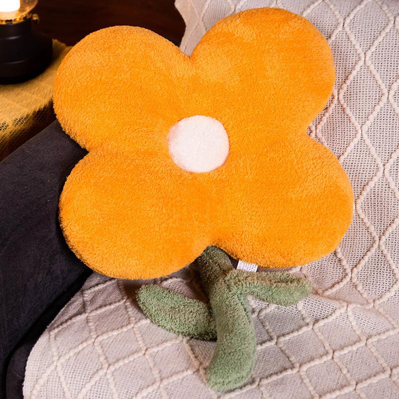 Tulip Flower Pillow Plush Toy Sunflower Doll Sofa Pillow Cushion Office Chair Cushion Waist Pad