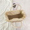Yogodlns Spring/summer New Straw Fruit Embroidery String Casual Sweet Tote Bags Seaside Resort Atmosphere Shoulder Bags
