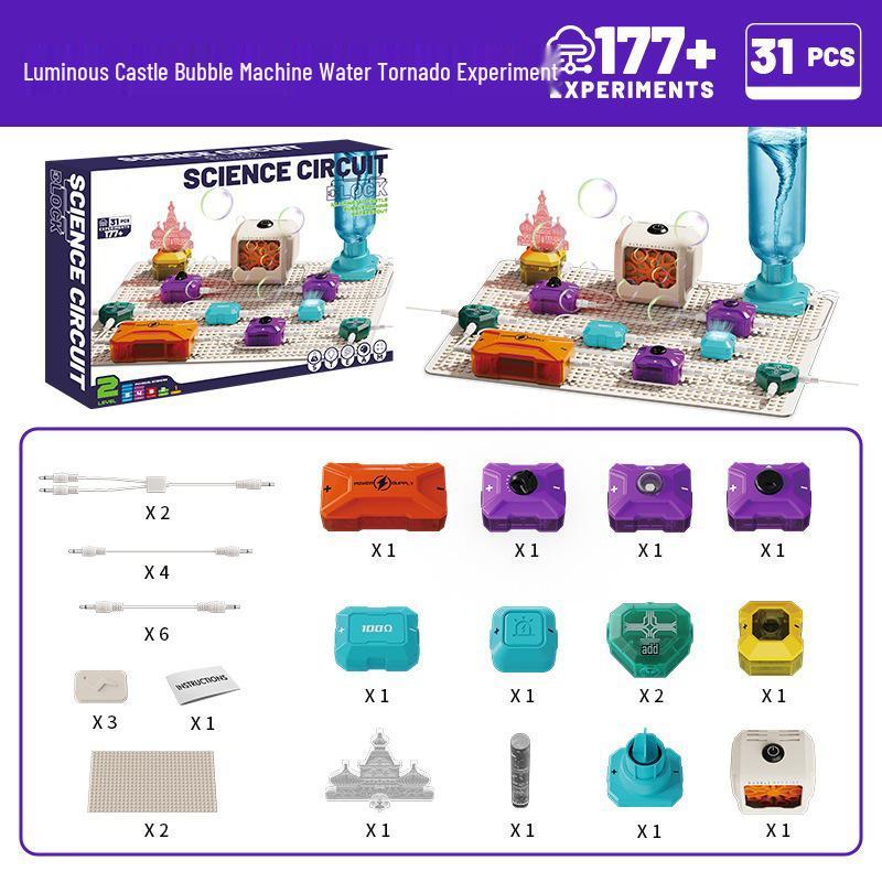 Children's DIY Circuit Science Experiment Set - Physics Learning Toy