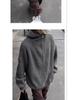 Unisex American Retro Zippered Hoodie Cardigan for Spring & Autumn - Lazy Style Casual Knitwear