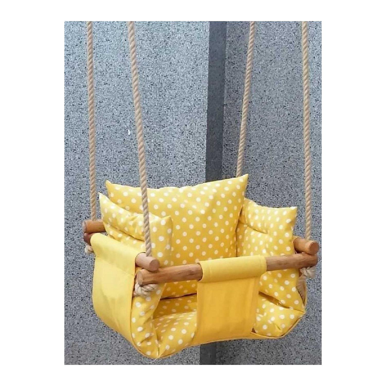 

Dea Dia Baby Yellow Spotted Wooden Baby Switch жовтий