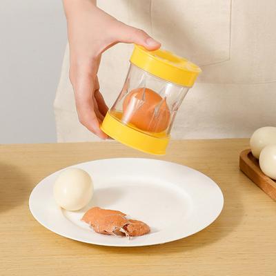 Peeler for Hard Boiled Eggs Poking Tool Compact Egg Easy Shell Remover for Deviled Eggs