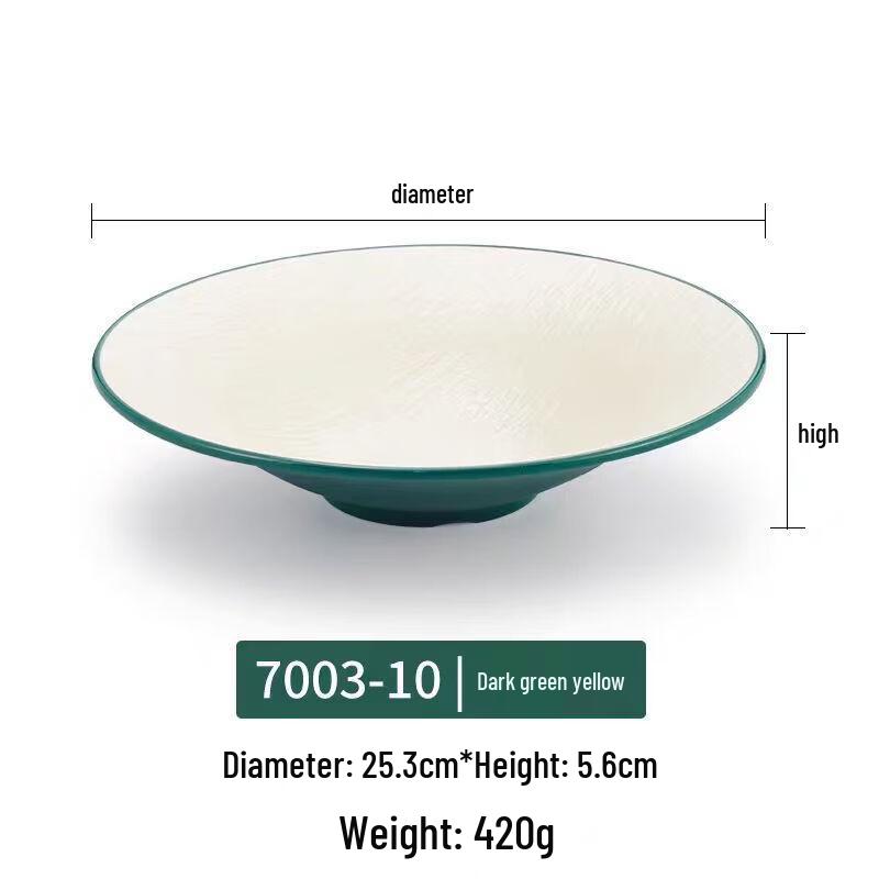Imitation Porcelain Melamine Noodle Bowl