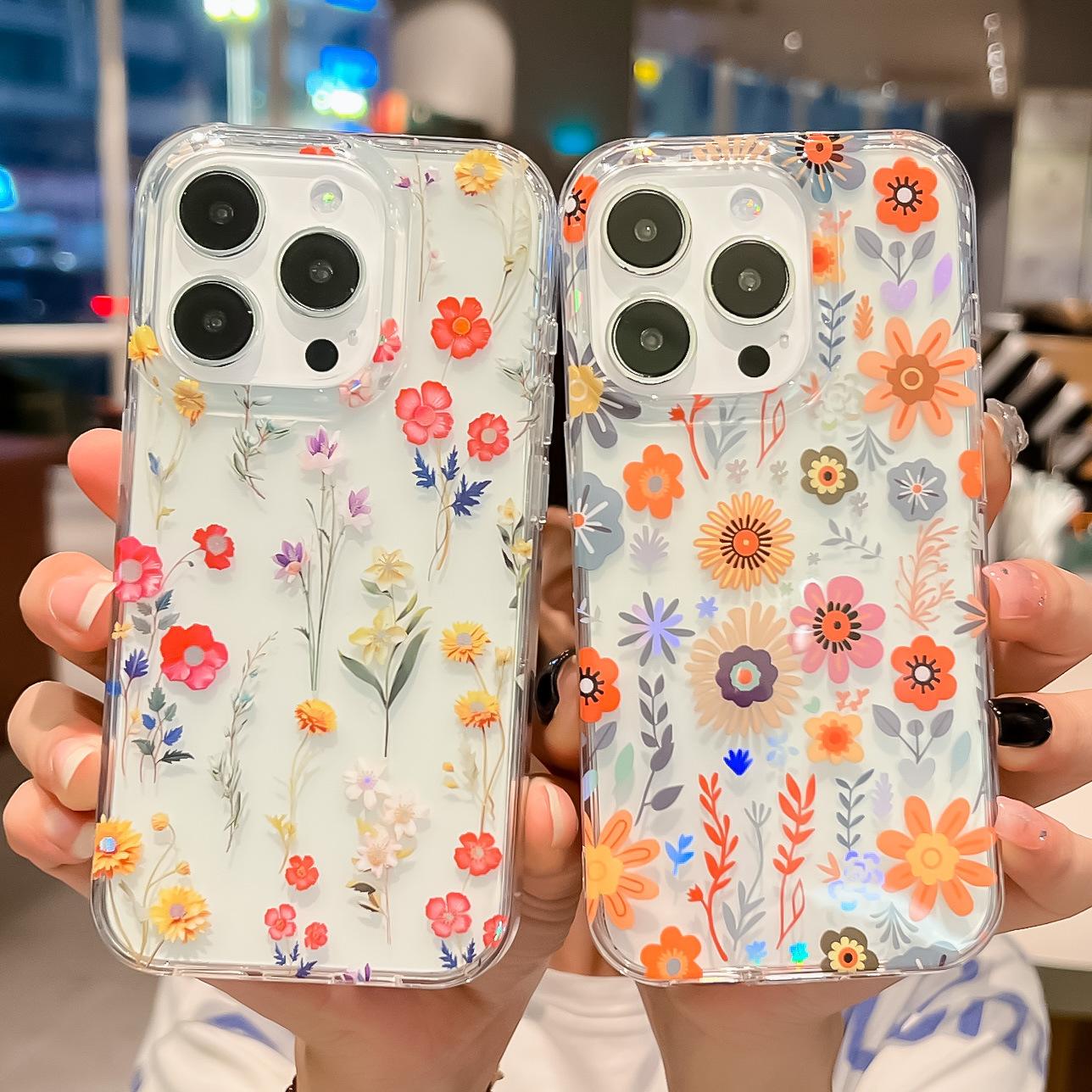 

Подходит для чехла для телефона Iphone15promax, Apple 14 Противоударный 13 Высокая прозрачность 12 Защитный чехол Apple 15
