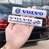 3D Emblem Aufkleber Logo Auto Kotflügel Plakette Kofferraum Aufkleber Für Volvo ES90 EC40 EX40 EM90 XC90 V90 V60 XC60 V40 S80 S60 S90 XC40 XC70