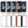 Bling PC Hollow Case For Samsung Galaxy Fit 3 Samrt Watch Strap Diamond Crystal Bumper Protective Cover Screen Protector Fit3